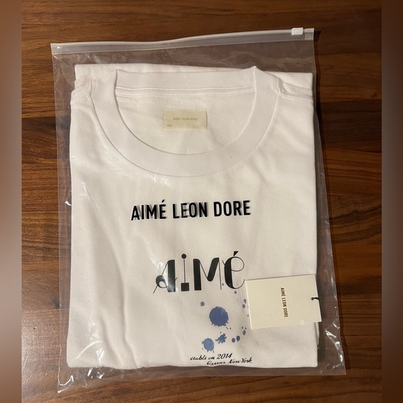 Aime Leon Dore Other - Aime Leon Dore ALD Ink Studio Tee Men’s Size XXL in White Cotton T-Shirt